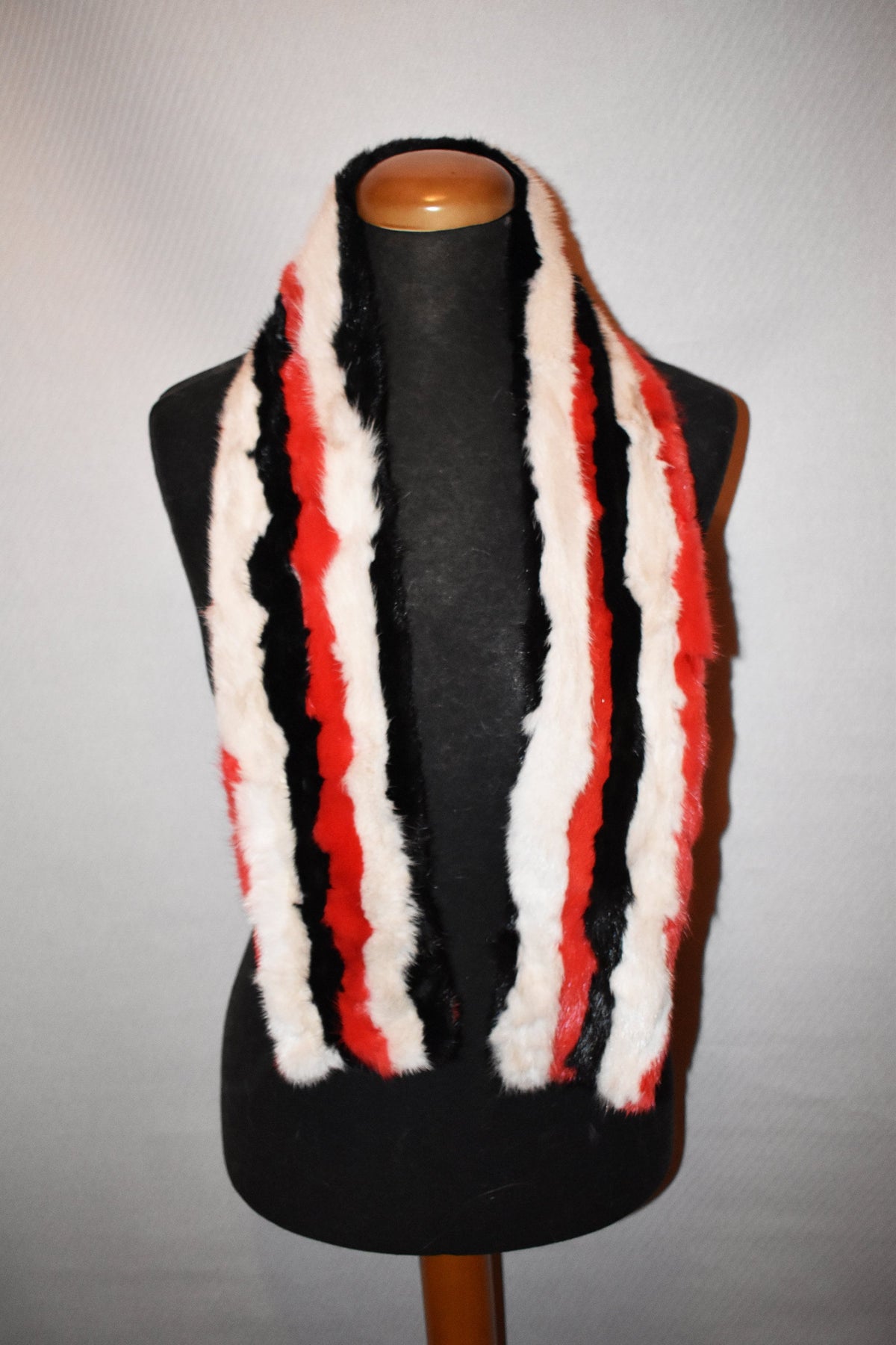 Beautiful Colorful  Real Mink  Fur Scarf. Mink fur scarf mix color!!! Gift For mom