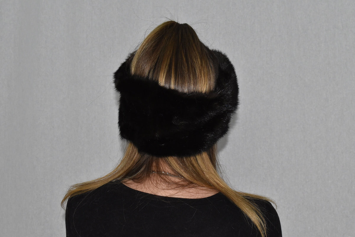 Fur Turban  Headband | Mink Fur Headband For Womens | Fur Turban Band | Fur Head wrap | Gift For Her | Fur Ear Warmer