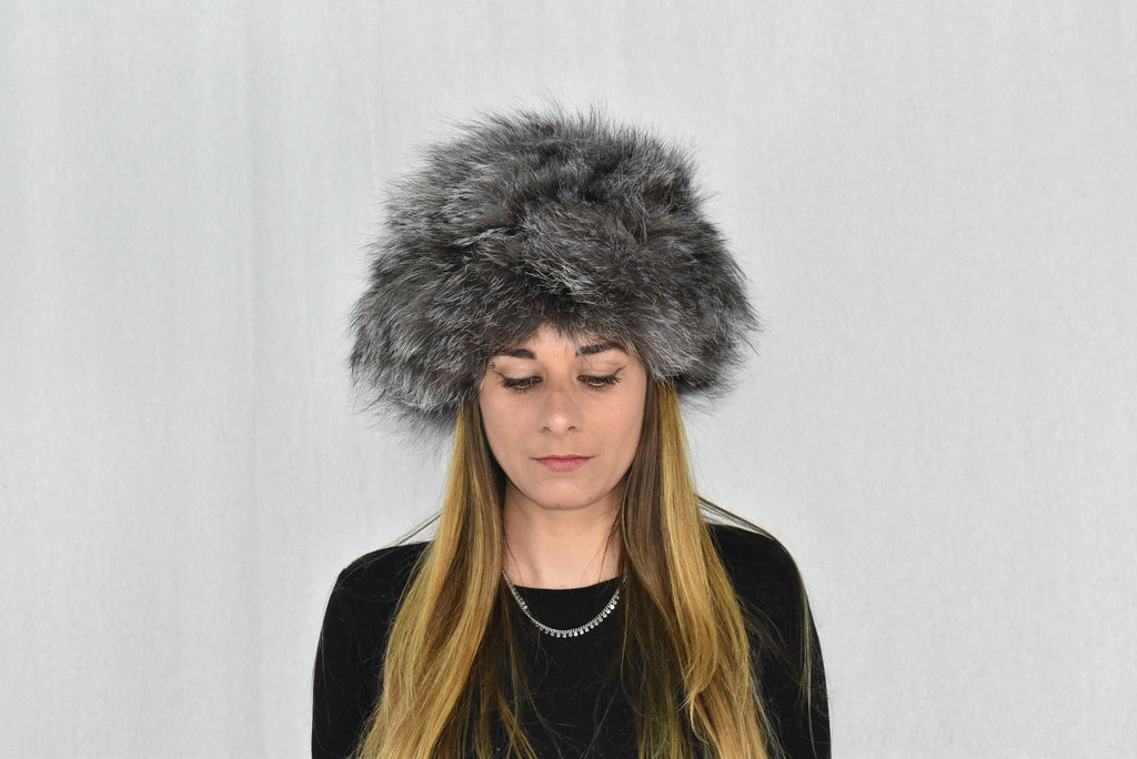 Fur Hat | Silver Fox Fur Hat  | Russian Fur Hat | Natural Fox Fur Hat | Winter Hat For Women | Gift For Her