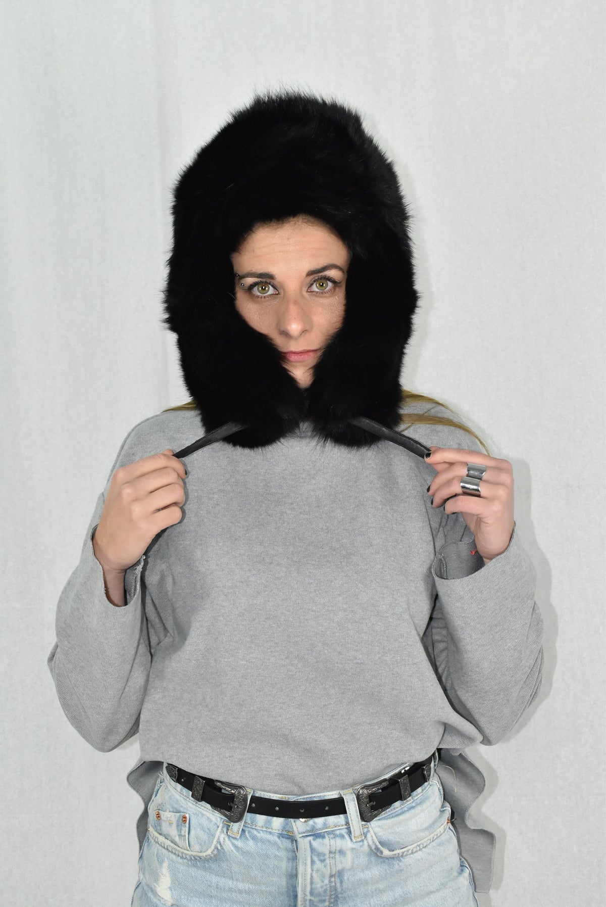 Fur Hat With Ear Flaps | Russian Fur Hat | Unisex Fox Fur Hat |  Fur Trapper Hat | Winter Hat For Women | Gift For Her