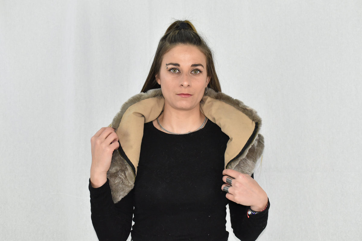 Fur Neck Warmer | Rex rabbit  Neck warmer | Fur scarf | Fur Collar |  Luxury Gift For Her