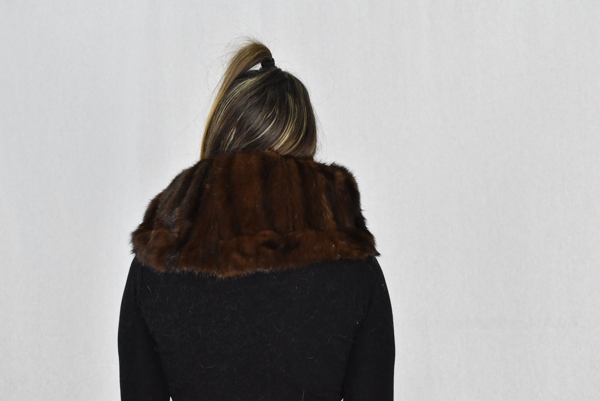 Fur Neck Warmer | Mink Neck warmer | Fur scarf | Fur Collar |  Luxury Gift For Her