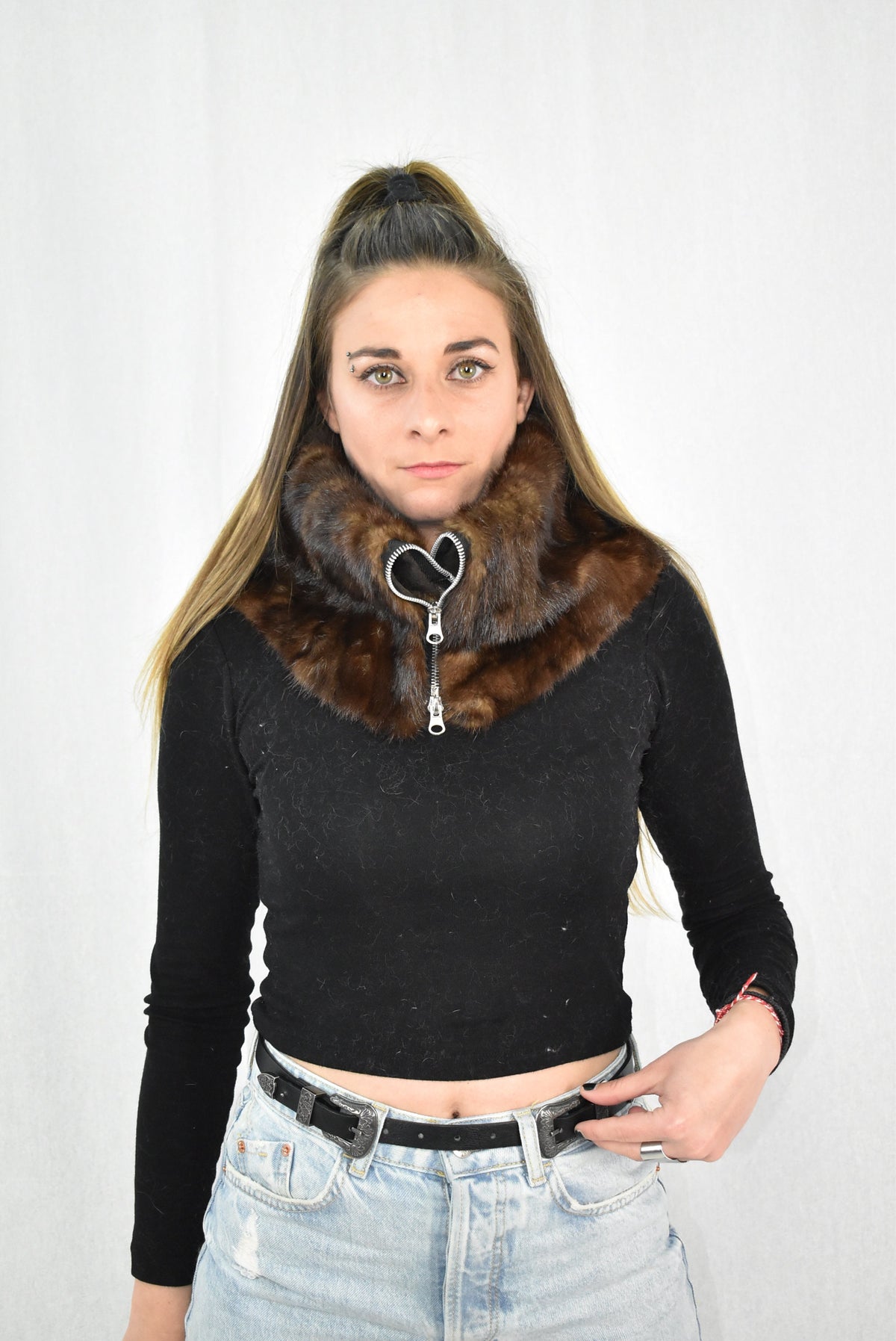 Fur Neck Warmer | Mink Neck warmer | Fur scarf | Fur Collar |  Luxury Gift For Her