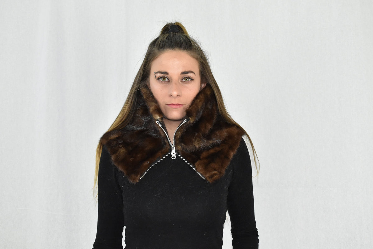 Fur Neck Warmer | Mink Neck warmer | Fur scarf | Fur Collar |  Luxury Gift For Her