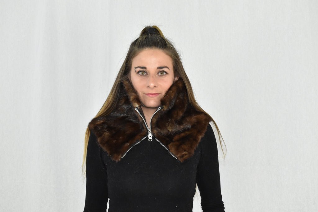 Fur Neck Warmer | Mink Neck warmer | Fur scarf | Fur Collar |  Luxury Gift For Her