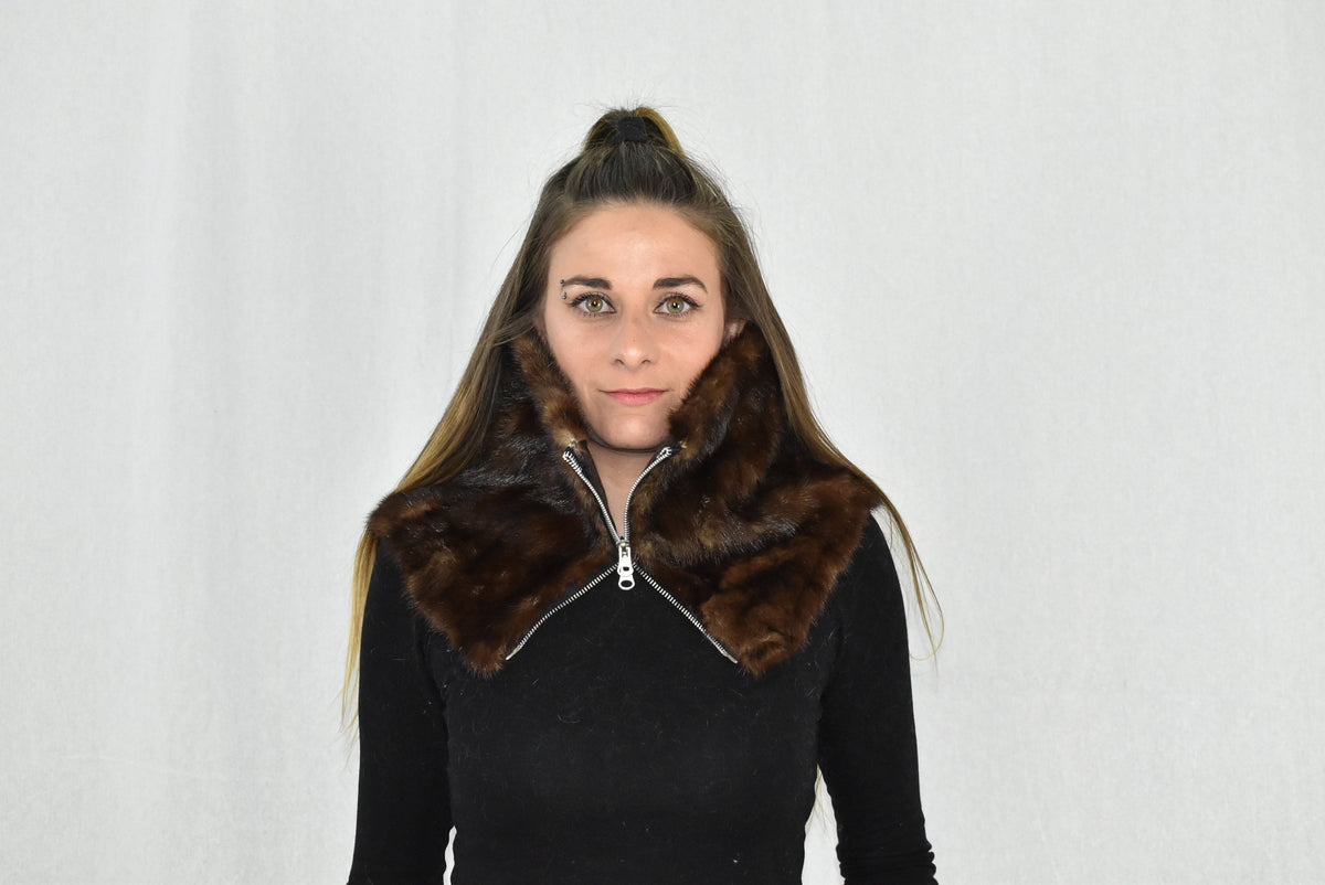 Fur Neck Warmer | Mink Neck warmer | Fur scarf | Fur Collar |  Luxury Gift For Her
