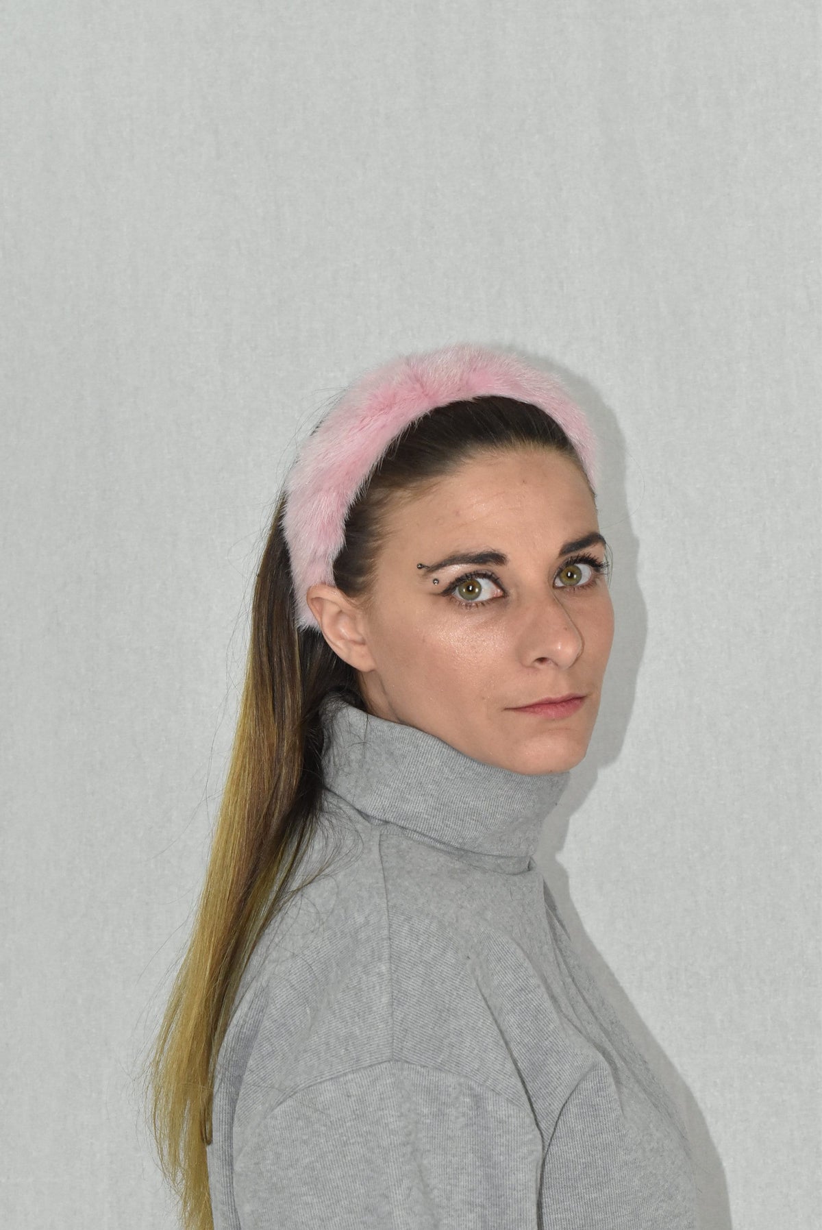 Fur Hairband | Fur Headband | Mink Fur Hairband |Girlfriend Gift | Gift For Her