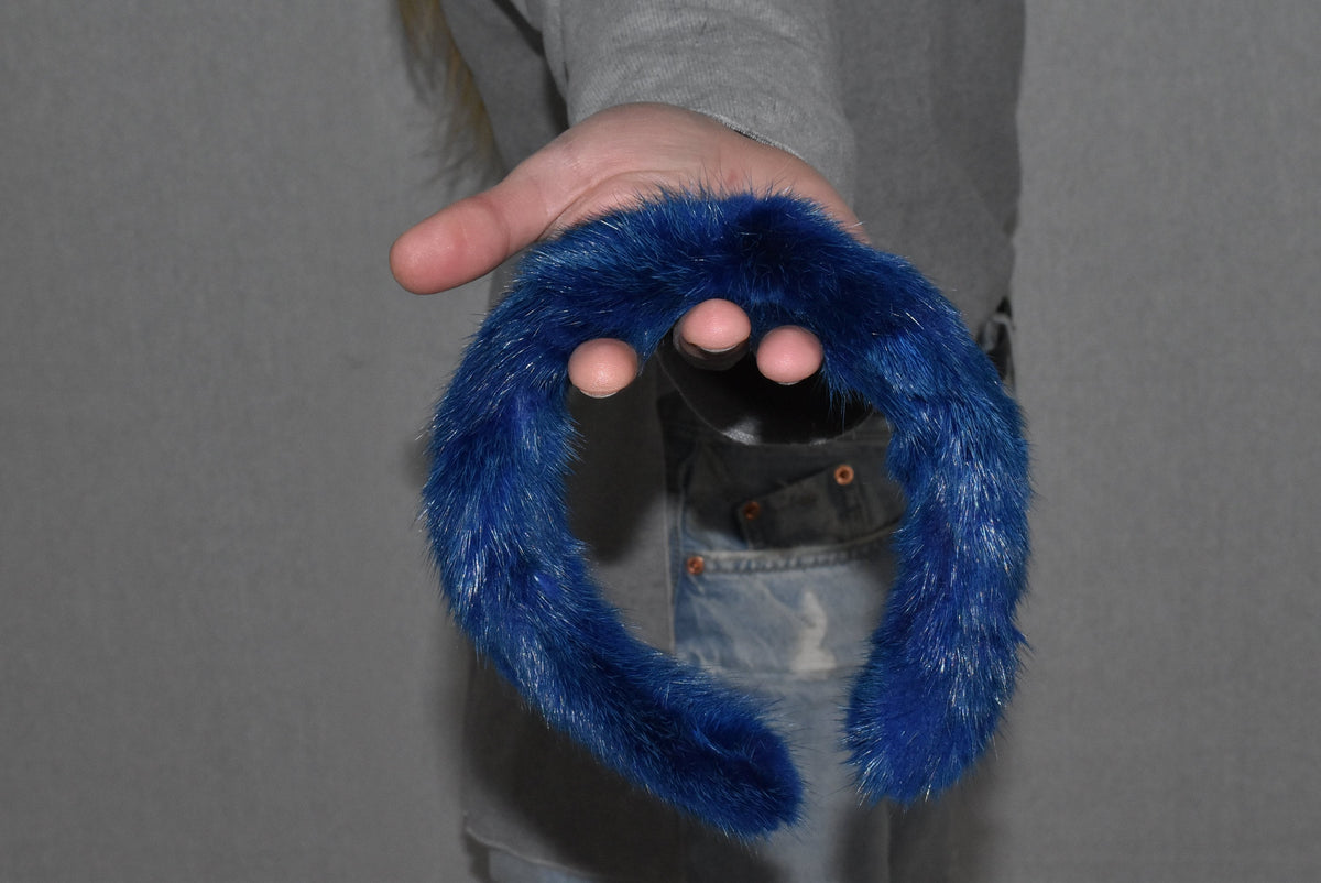 Fur Hairband | Fur Headband | Mink Fur Hairband |Girlfriend Gift | Gift For Her