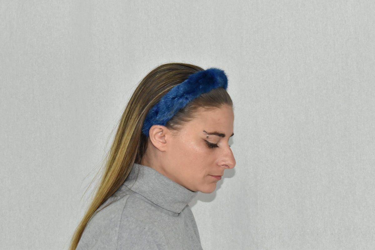 Fur Hairband | Fur Headband | Mink Fur Hairband |Girlfriend Gift | Gift For Her