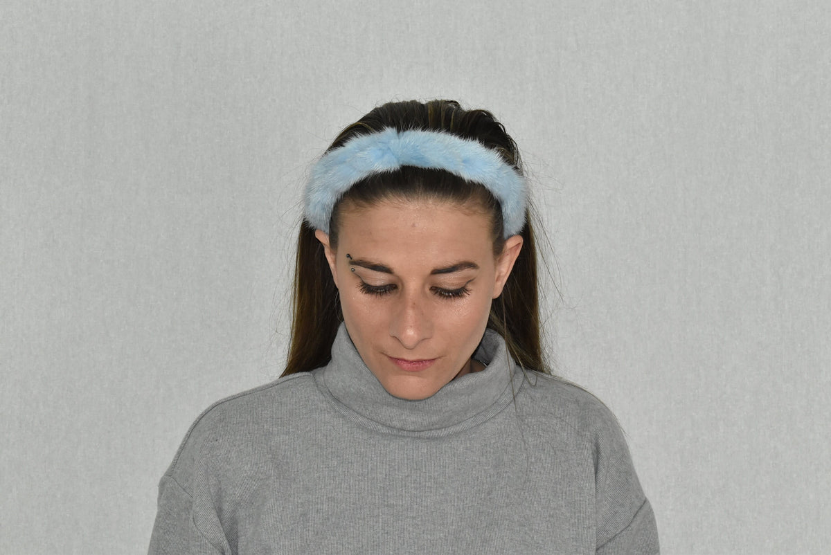 Fur Hairband | Fur Headband | Mink Fur Hairband |Girlfriend Gift | Gift For Her