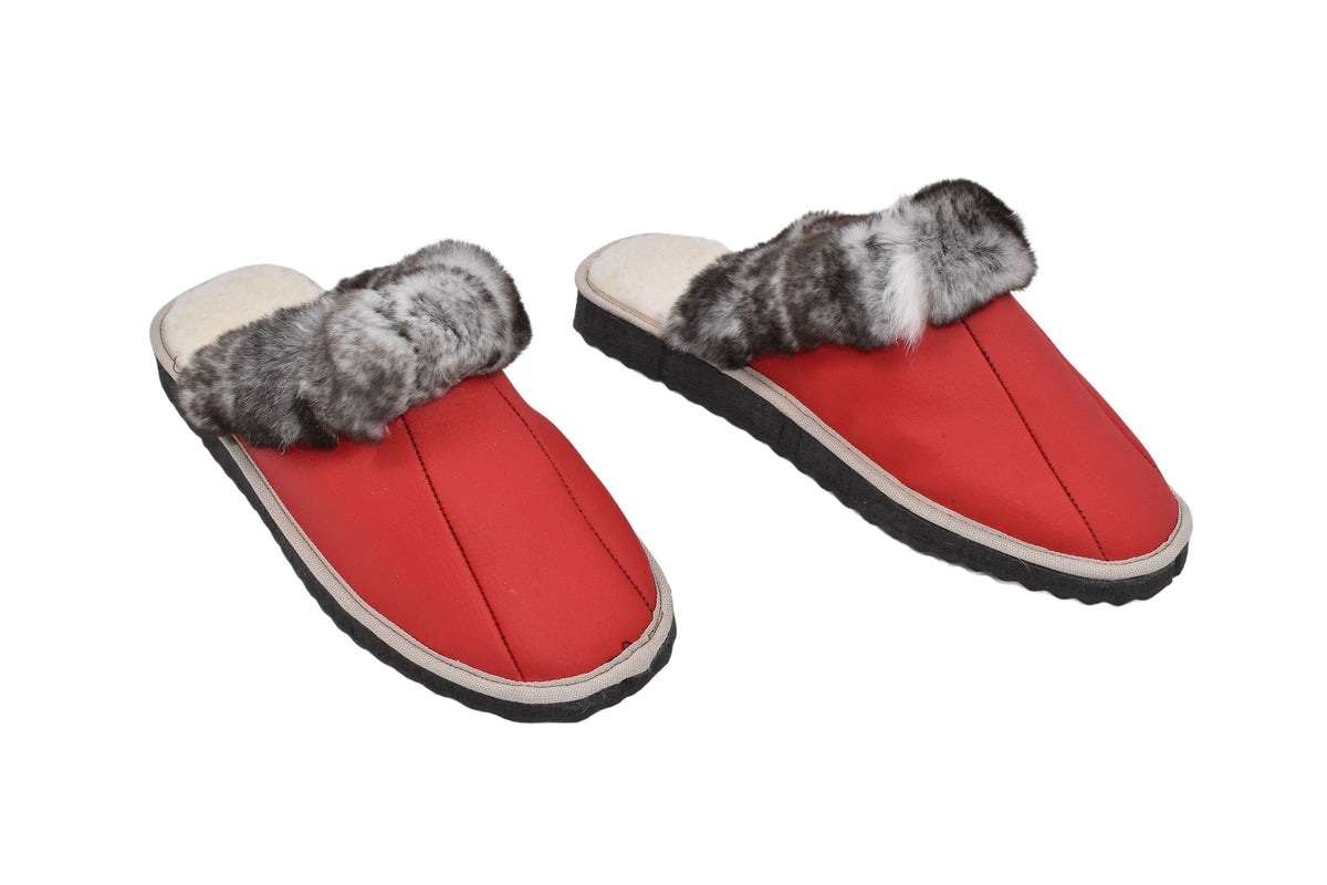 Genuine Sheepskin Slippers | Ladies sheariling Fur Slippers | Winter slippers | Fur slides | Great gift for her