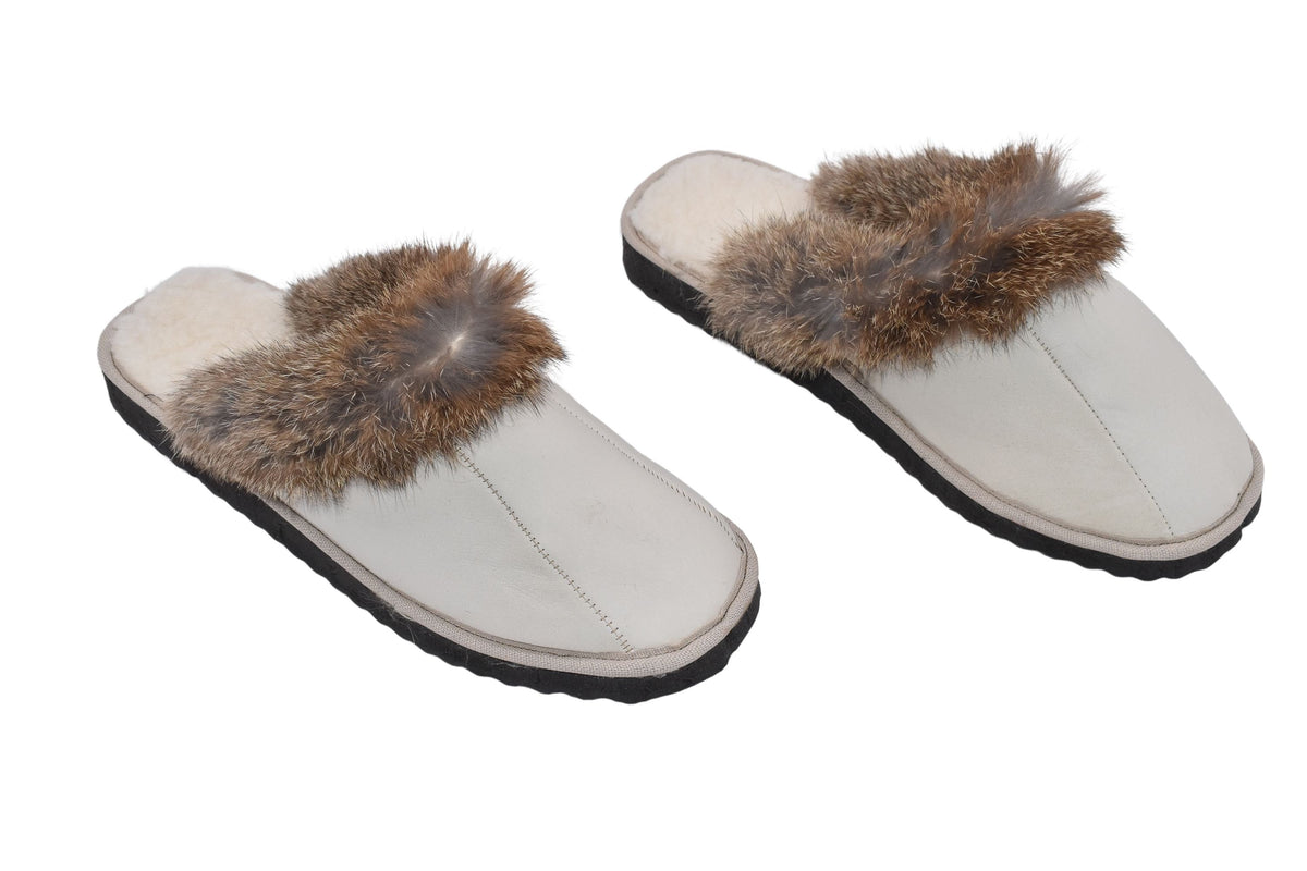 Women Sheepskin Slippers |Shearling Fur Slippers | Warm Fur slippers | Winter Slippers |  | Luxury Gift For Women