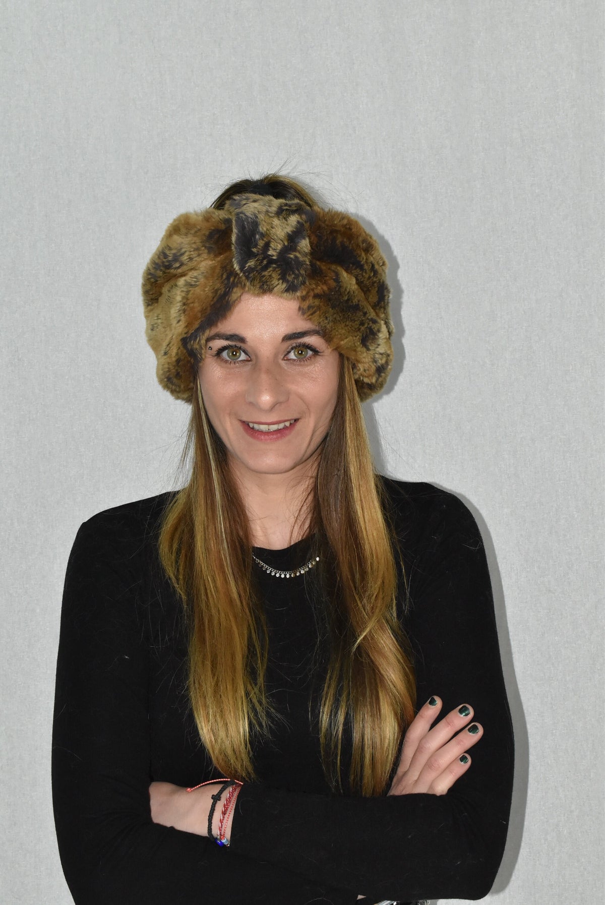 Fur headband | Rex rabbit Fur Headband For Womens | Fur Turban Band | Fur Head wrap | Gift For Her | One Size headband | Fur Ear Warmer