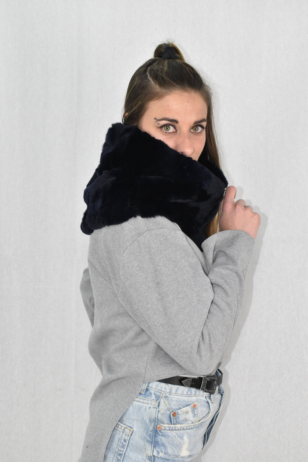 Neck Warmer | Fur Neck warmer | Fur scarf | Fur Collar |  Women Neck Warmer | luxury gift for her