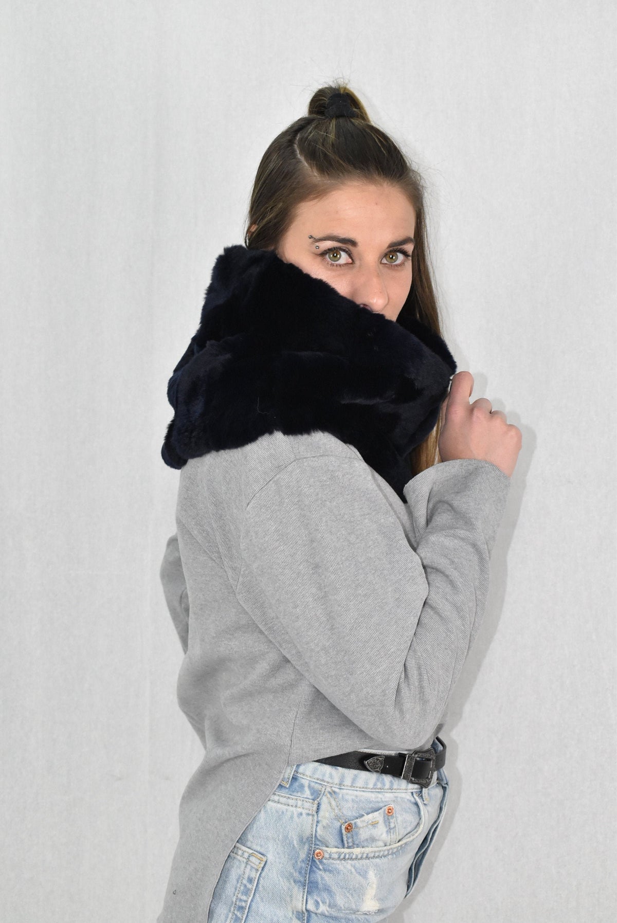 Neck Warmer | Fur Neck warmer | Fur scarf | Fur Collar |  Women Neck Warmer | luxury gift for her