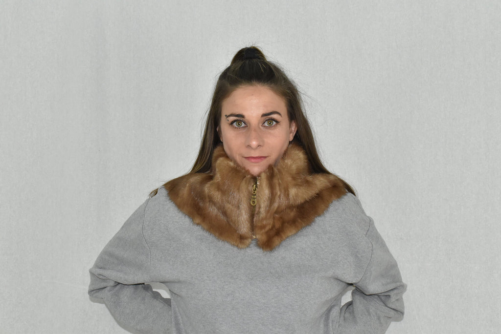 Fur Neck Warmer | Mink Neck warmer | Fur scarf | Fur Collar |  Luxury Gift For Her
