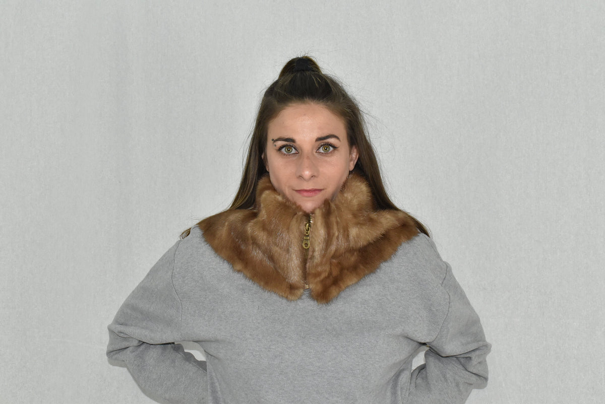 Fur Neck Warmer | Mink Neck warmer | Fur scarf | Fur Collar |  Luxury Gift For Her