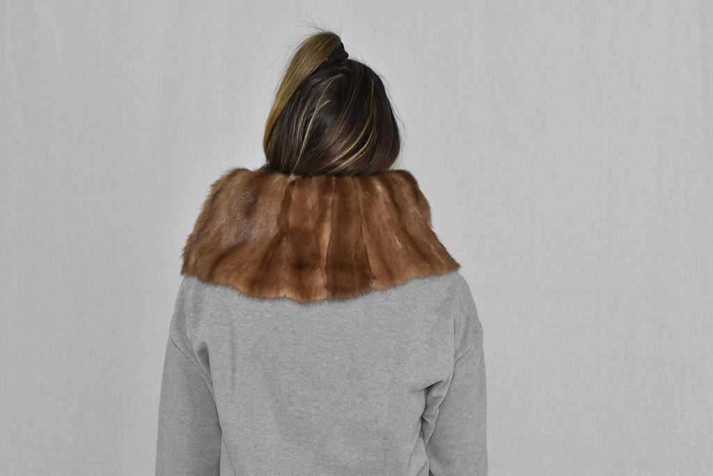 Fur Neck Warmer | Mink Neck warmer | Fur scarf | Fur Collar |  Luxury Gift For Her