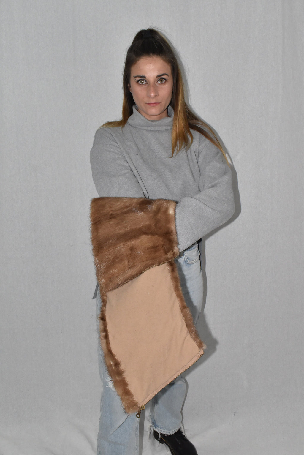 Fur Neck Warmer | Mink Neck warmer | Fur scarf | Fur Collar |  Luxury Gift For Her