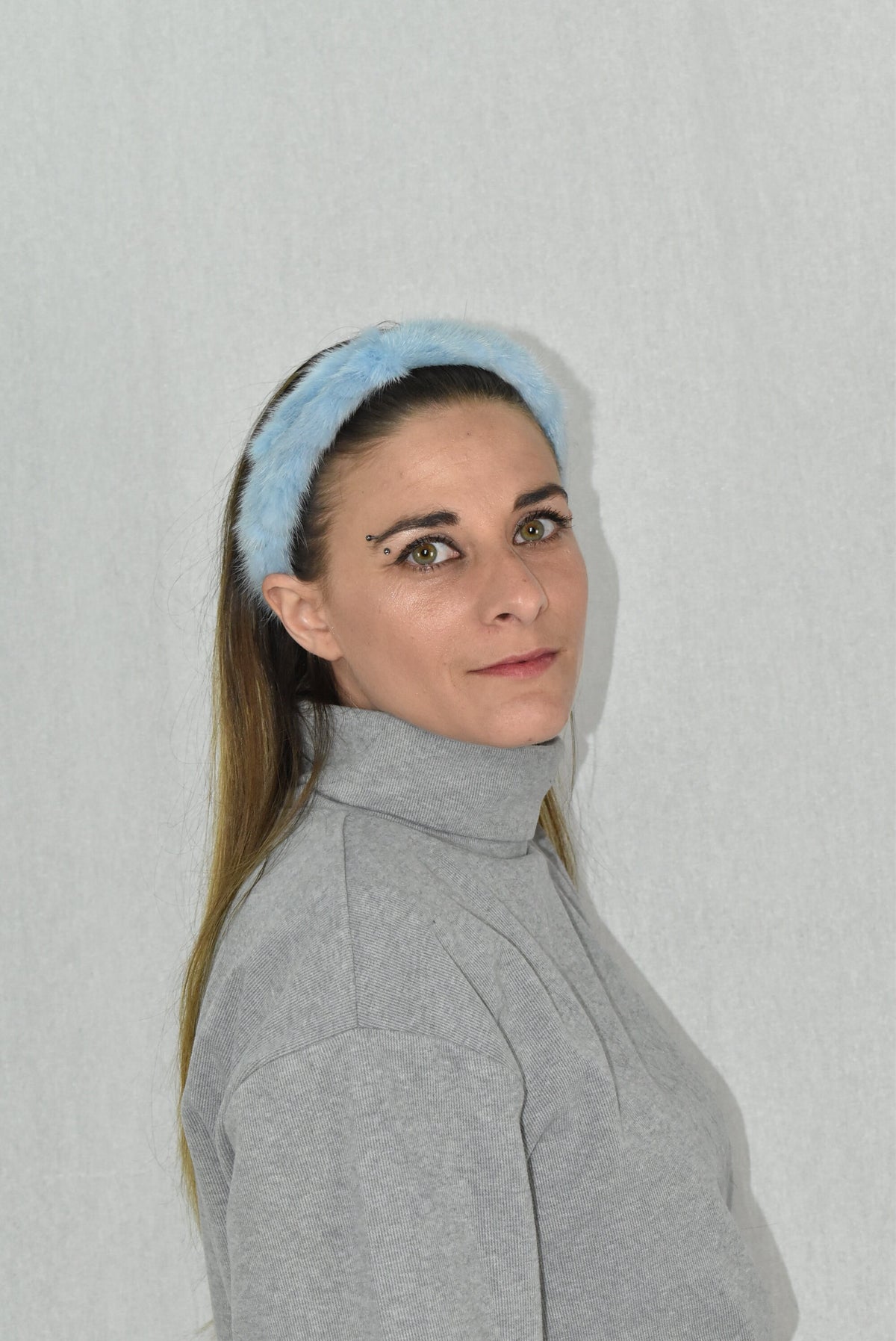 Fur Hairband | Fur Headband | Mink Fur Hairband |Girlfriend Gift | Gift For Her