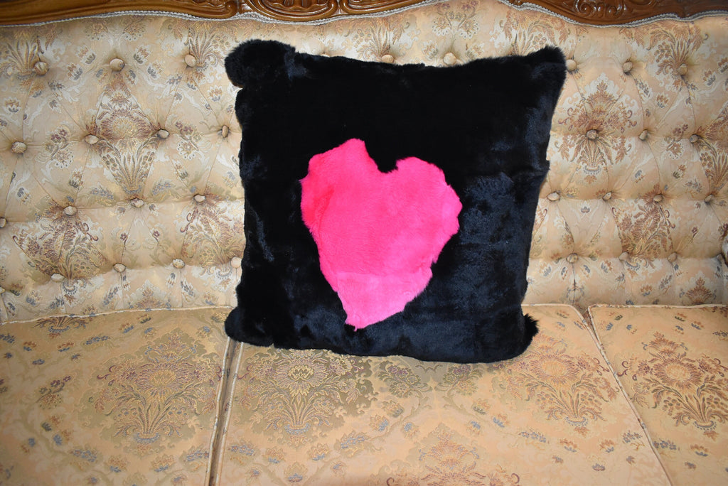 Fur pillow cover | rabbit Fur Pillow Case | Home Decor Accessories | Fur Home Accessories | Pillow For kids