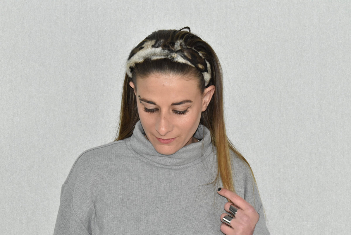 Fur Headband | Hair Accessories | Headband | FUR SURROUNDING | Girlfriend Gift | Gift For Her