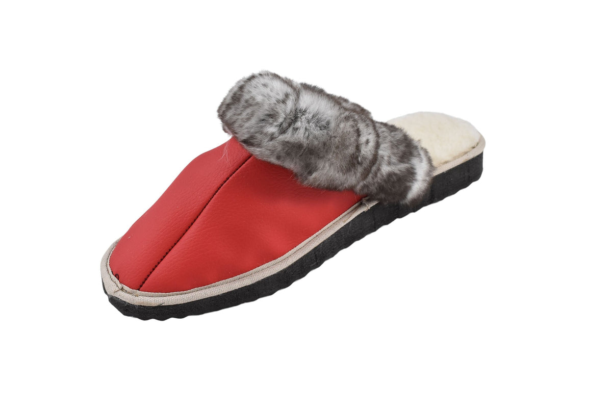 Genuine Sheepskin Slippers | Ladies sheariling Fur Slippers | Winter slippers | Fur slides | Great gift for her