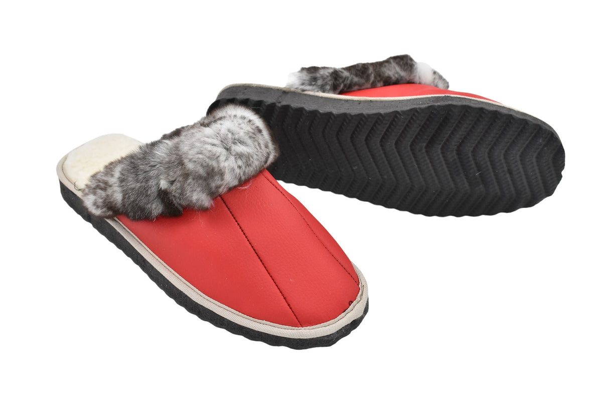 Genuine Sheepskin Slippers | Ladies sheariling Fur Slippers | Winter slippers | Fur slides | Great gift for her