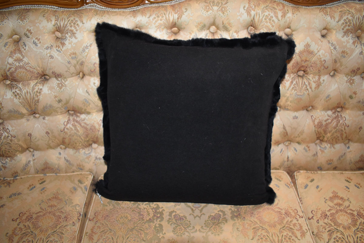Fur pillow cover | rabbit Fur Pillow Case | Home Decor Accessories | Fur Home Accessories | Pillow For kids