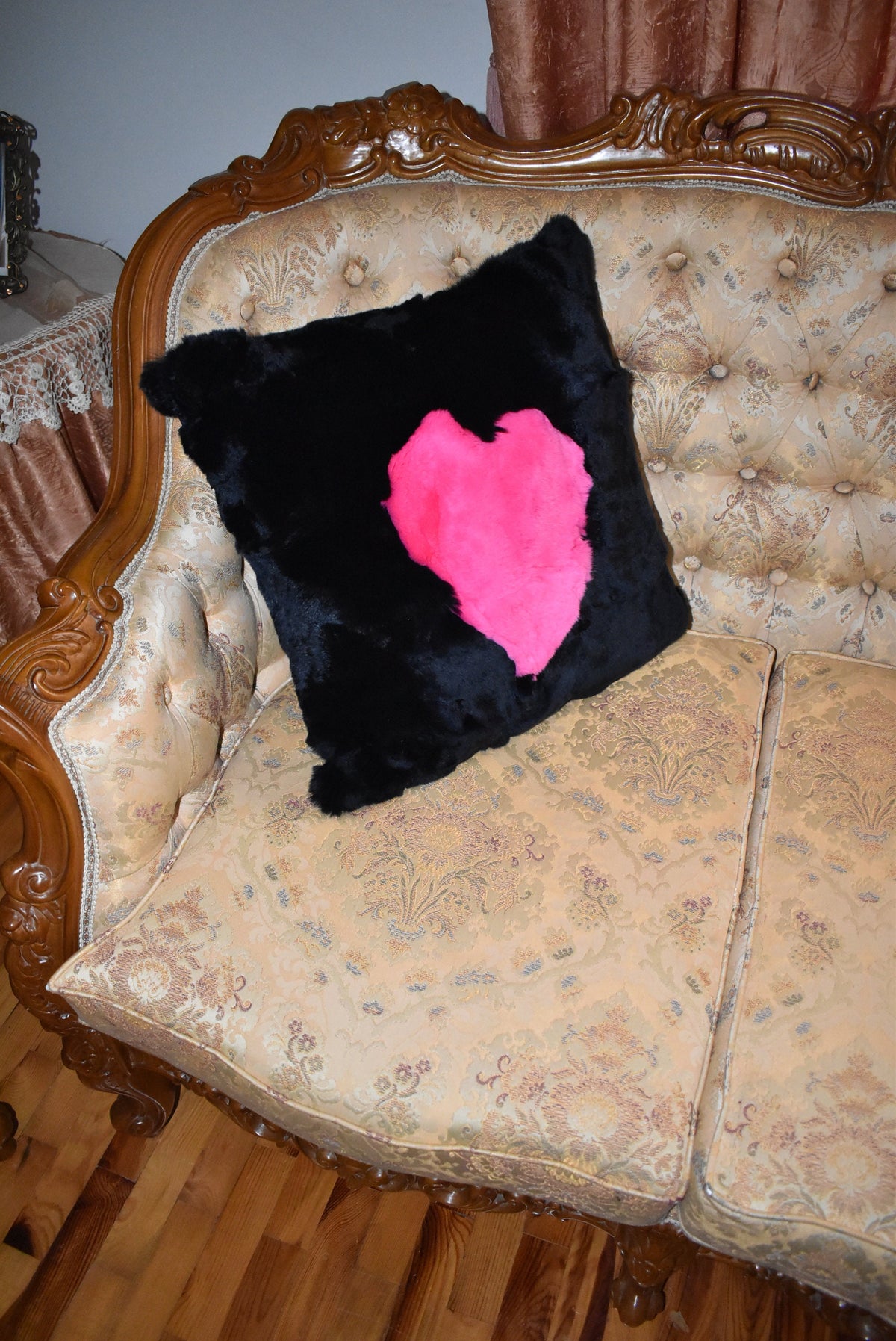 Fur pillow cover | rabbit Fur Pillow Case | Home Decor Accessories | Fur Home Accessories | Pillow For kids