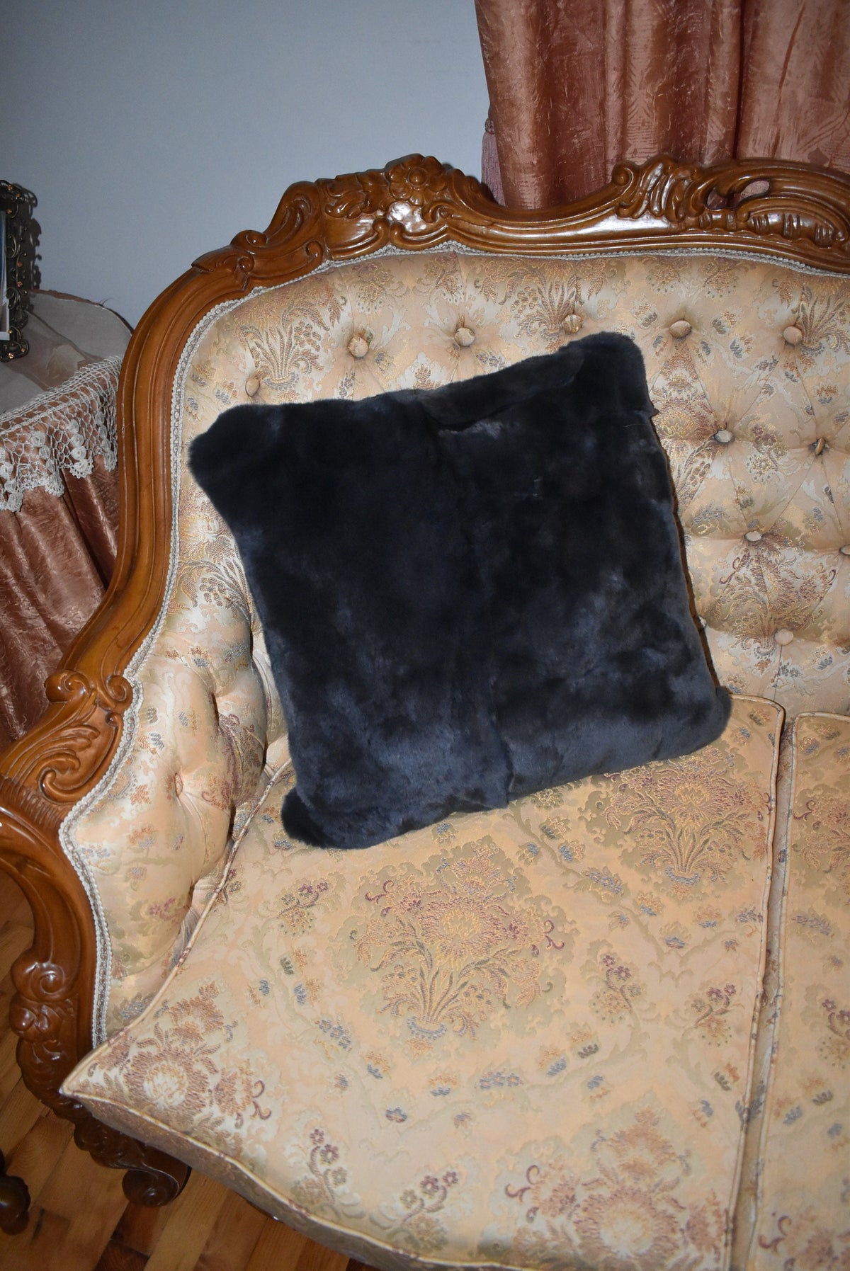 Fur pillow cover | rabbit Fur Pillow Case | Home Decor Accessories | Fur Home Accessories | Pillow For kids