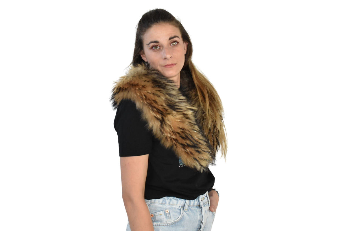 Fur Fox Collar / Real Fur Collar / Collar For Coats And Jackets / Luxury Gift For Her