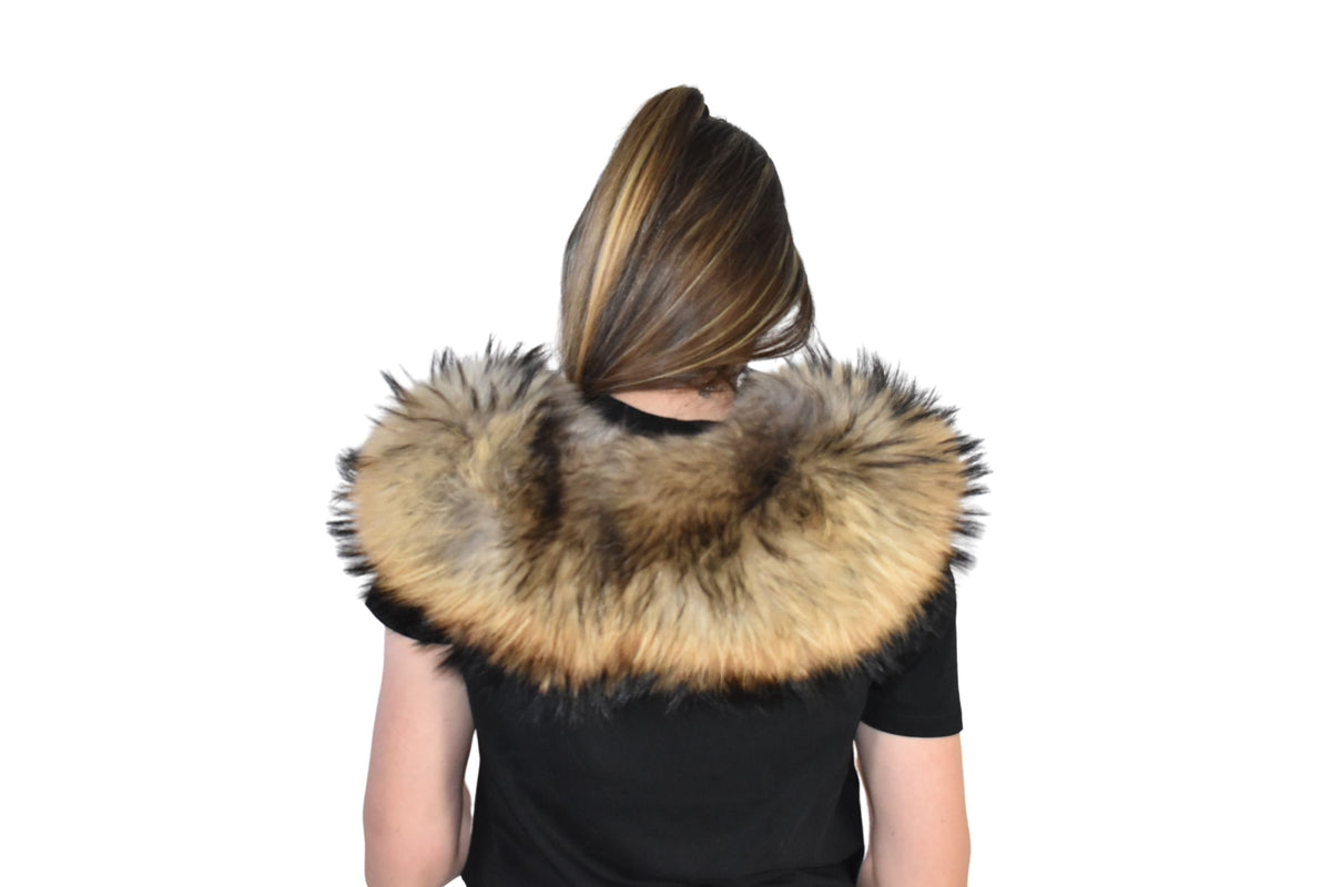 Fur Fox Collar / Real Fur Collar / Collar For Coats And Jackets / Luxury Gift For Her
