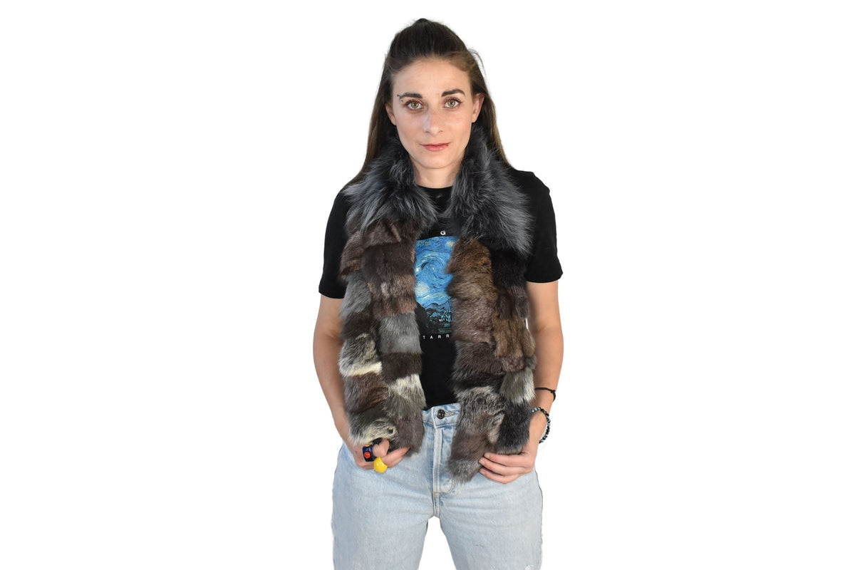 Gorgeous Fur Scarf | Fox Fur Scarf | women Fur Scarf