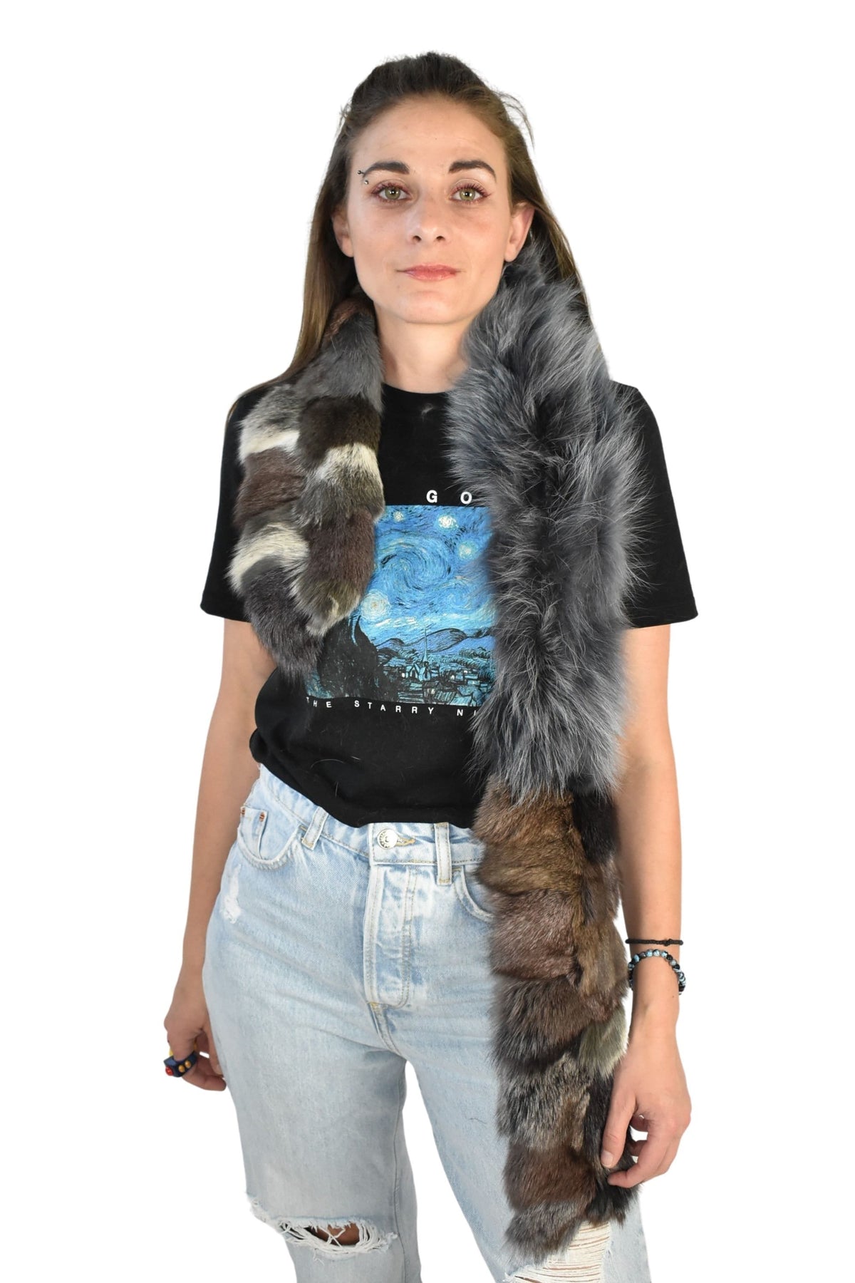 Gorgeous Fur Scarf | Fox Fur Scarf | women Fur Scarf