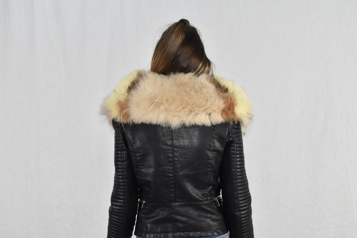 Luxury Fox Fur Collar | Removable  Fur Collar | Luxury Fur Shawl | Fur Scarf | Anniversary gift