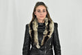 Rex Rabbit Fur Collar , Detachable Fur Collar , Gift For Her , Luxury Fur Collar For coat and Jackets
