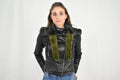 Mink Fur Collar | Green Mink Collar For jackets and coats | Fur Collar for Women And Men | luxury Gift