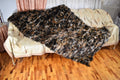 Fox Fur Throw |  Fur Blanket | Natural Fox Fur  Blanket | Fur Throw | Fluffy Fur blanken Ideal For Your home decor