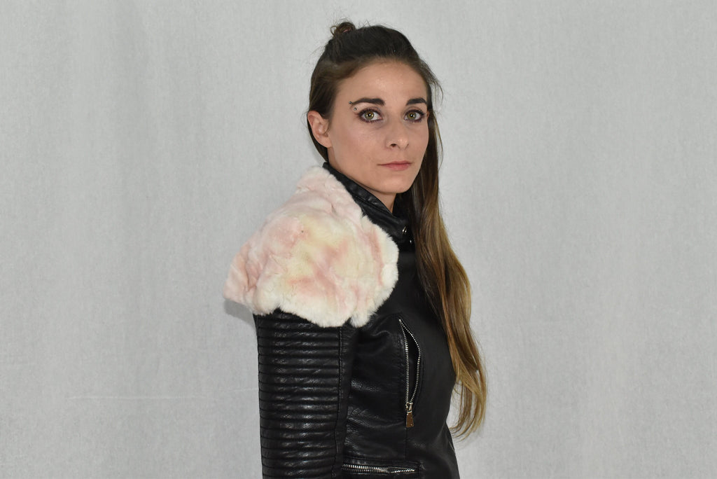 Fur Stole | Rex Rabbit  Fur Stole | Fur Etole | Rex rabbit  Fur Cape | Christmas Gift