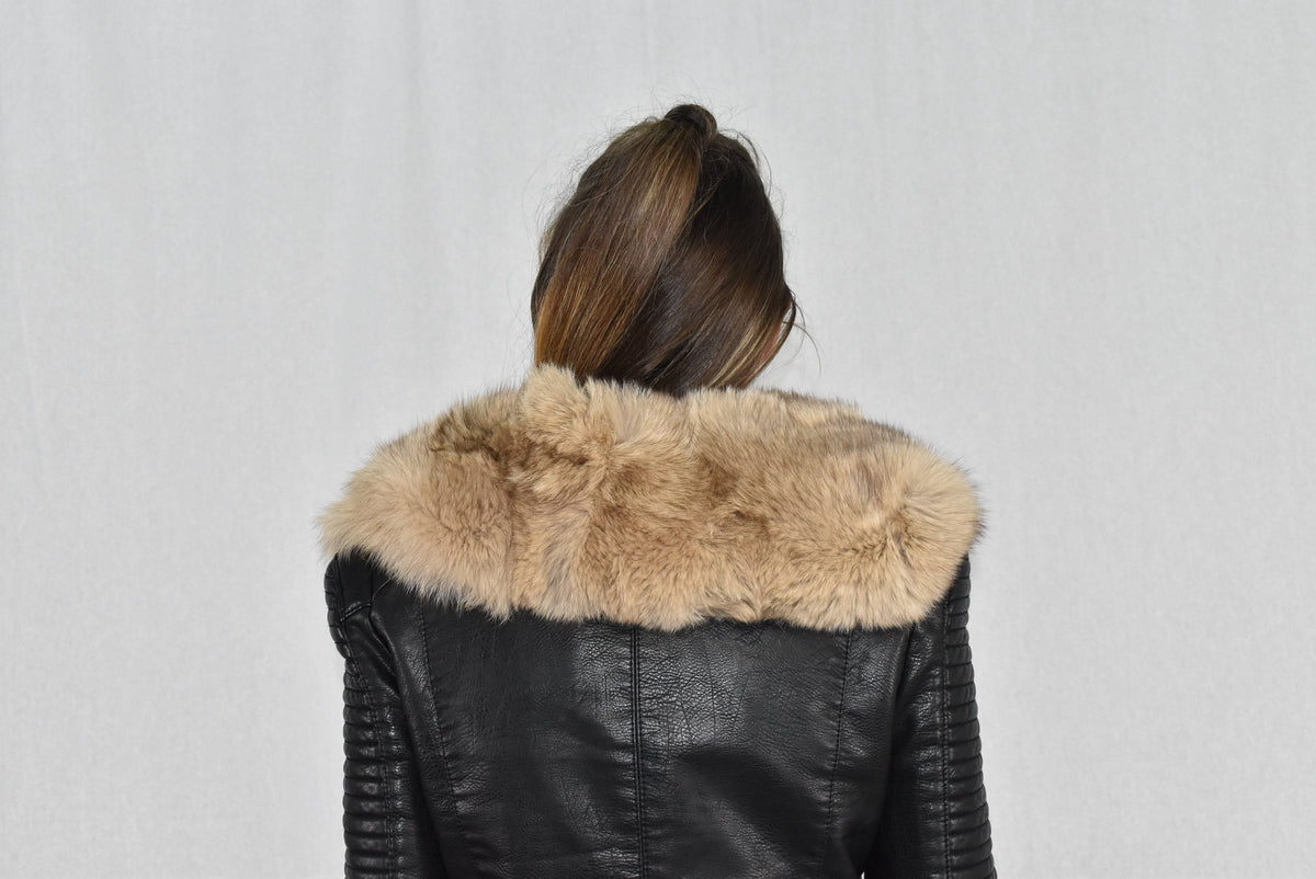 Gift For Her Fox Fur Collar, Christmas Gift Fur Collar, Fox Fur Collar , Detachable Collar ,Fur Collar For Fackets And Coats