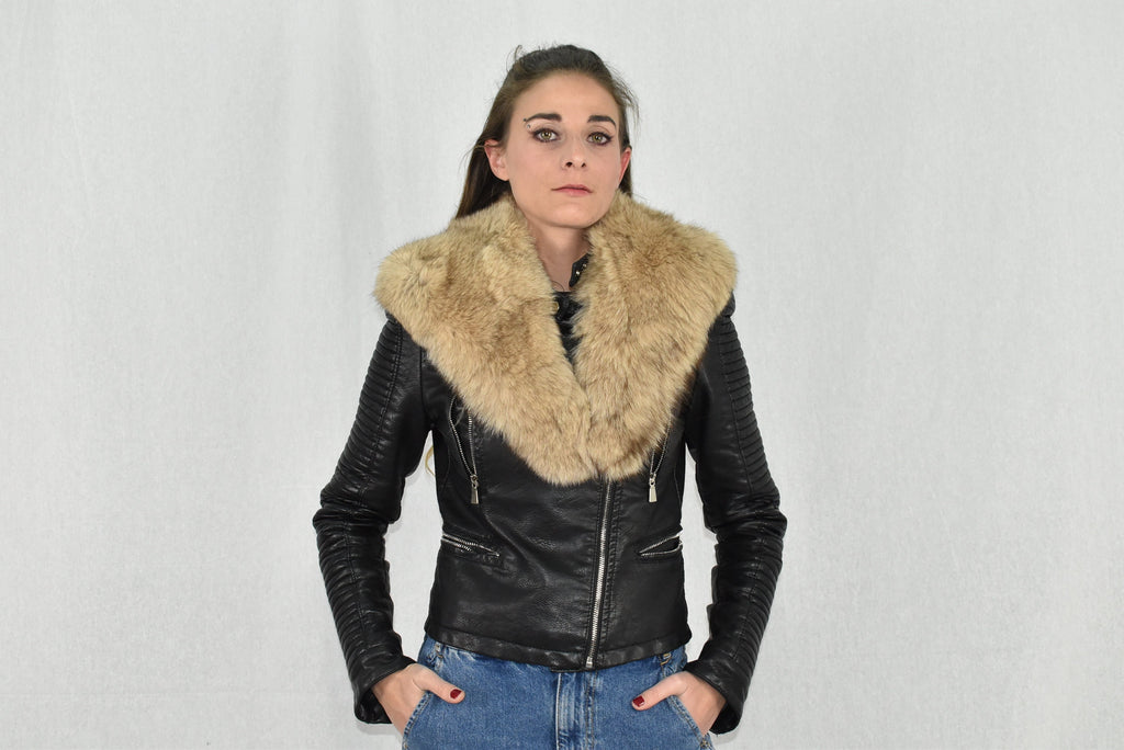Gift For Her Fox Fur Collar, Christmas Gift Fur Collar, Fox Fur Collar , Detachable Collar ,Fur Collar For Fackets And Coats