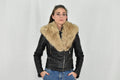Gift For Her Fox Fur Collar, Christmas Gift Fur Collar, Fox Fur Collar , Detachable Collar ,Fur Collar For Fackets And Coats