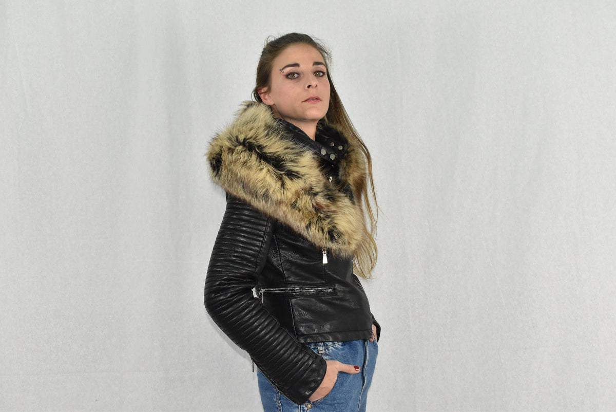 Fur Collar | Gift For Her |  Fox Fur Collar | Beige Fox Fur Collar