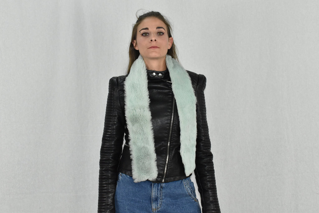 Rex Rabbit  Fur Scarf , Luxury Gift , Fur Neck Wrap, Winter scarf,Women chunky scarf,Real fur scarf Luxury Gift For Her