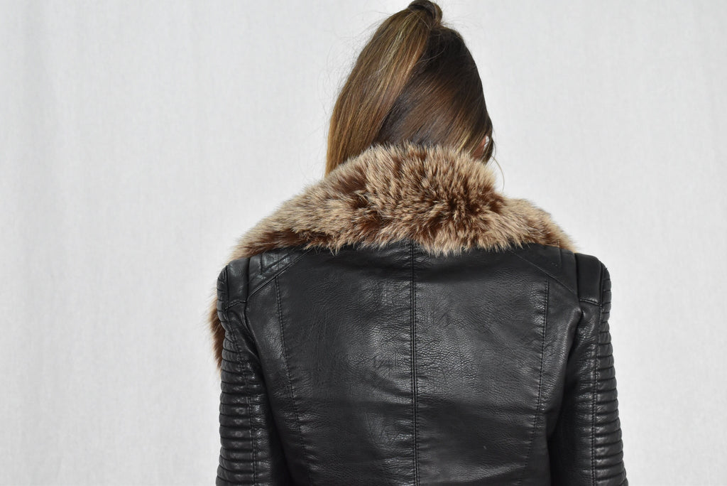 Fox Fur Collar | Fox Fur Collar Scarf  | Detachable fur collar For Leather Jacket