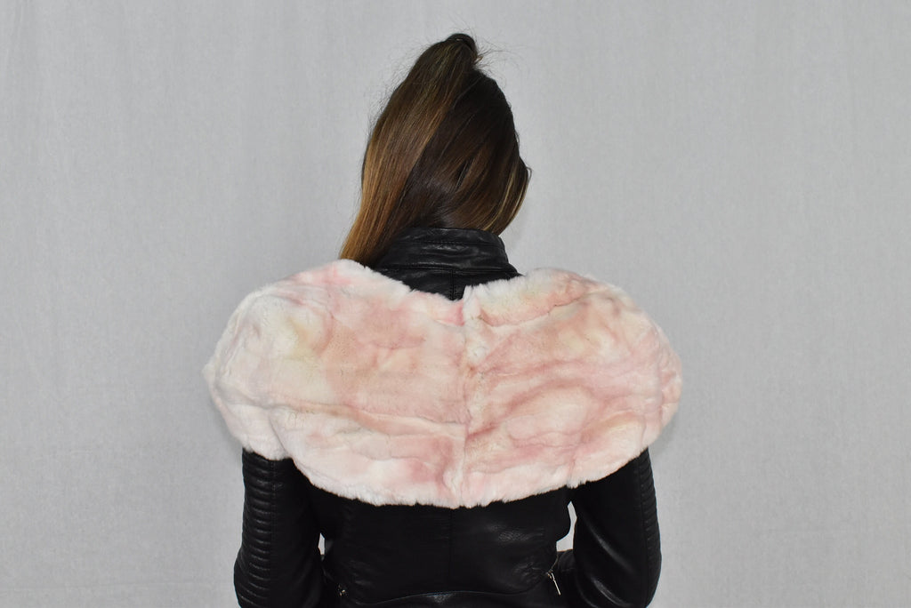 Fur Stole | Rex Rabbit  Fur Stole | Fur Etole | Rex rabbit  Fur Cape | Christmas Gift