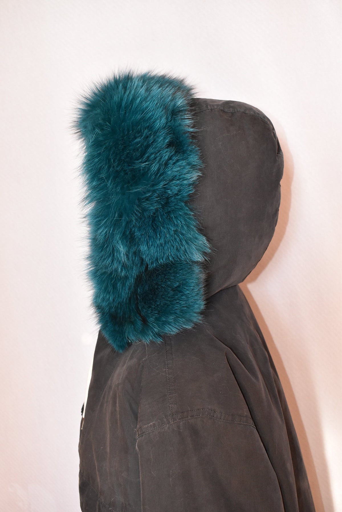 Fur Hood | Fur Hood Snowsuit | Detachable Fur trim | Fox Fur Stripe For Parka | Fur Hood Coat