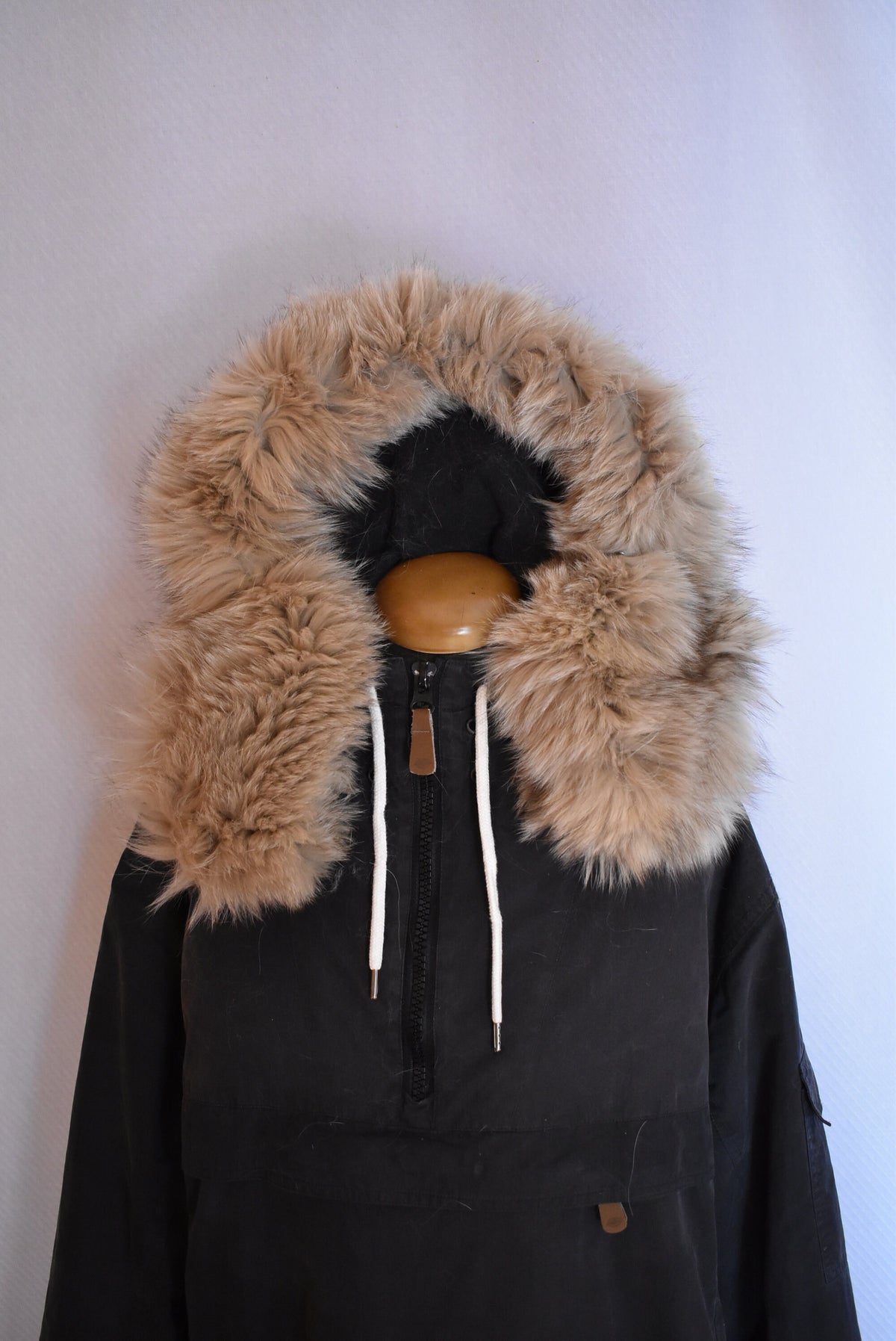 Fur Hood | Fur Hood Snowsuit | Detachable Fur trim | Fox Fur Stripe For Parka | Fur Hood Coat