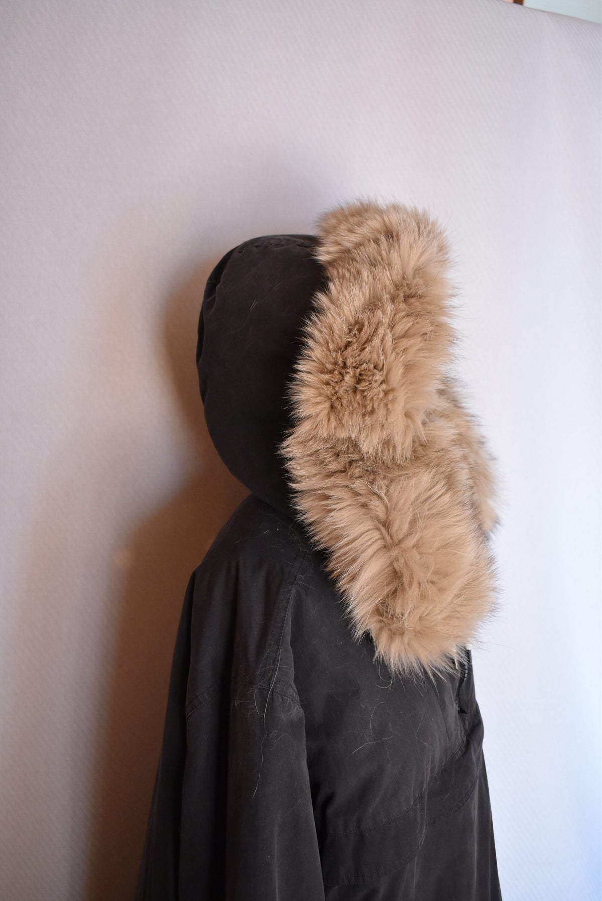 Fur Hood | Fur Hood Snowsuit | Detachable Fur trim | Fox Fur Stripe For Parka | Fur Hood Coat